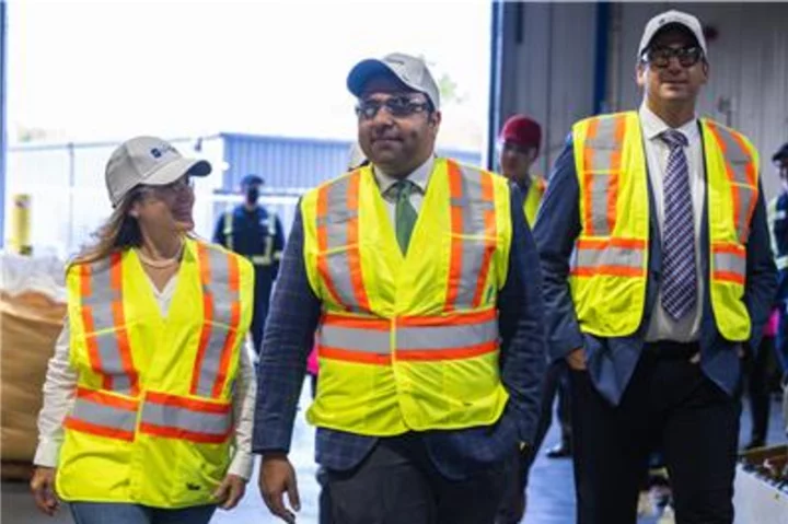 Deputy Prime Minister Chrystia Freeland Visits Li-Cycle’s Battery Recycling Facility in Ontario