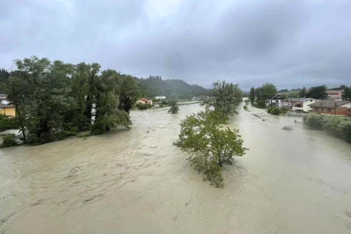 Exceptional rains in drought-struck northern Italy kill 6, cancel Formula One Grand Prix