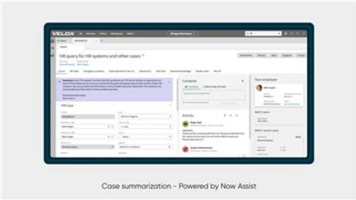 ServiceNow Expands Generative AI Capabilities With Case Summarization and Text-to-Code to Drive Speed, Productivity, and Value