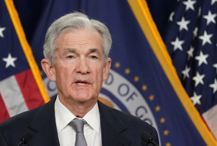 Fed's Powell says question of rate cuts not on radar right now