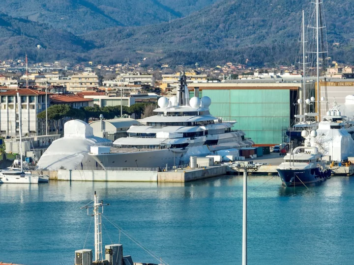 Impounded Superyacht Linked to Putin Is Being Refitted in Italy
