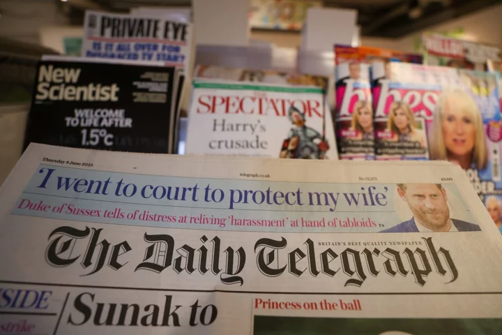 Battle for Telegraph Triggers Uncertainty for UK Conservatives