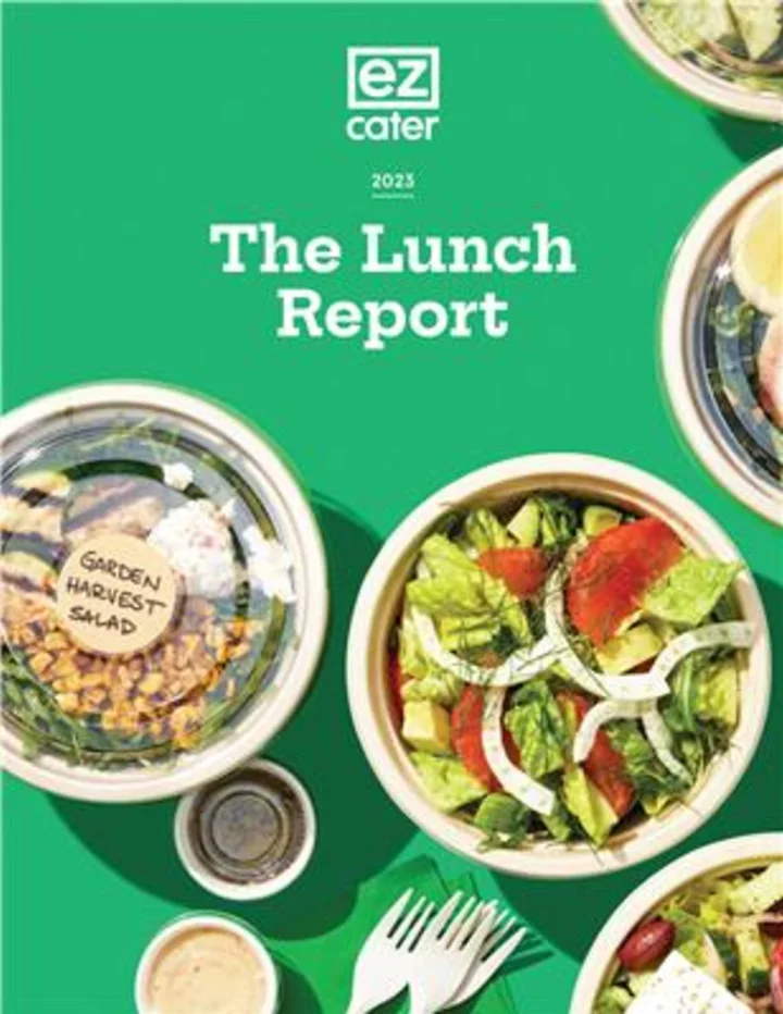 Lunch Breaks Are on the Decline, According to ezCater's Second Annual Lunch Report