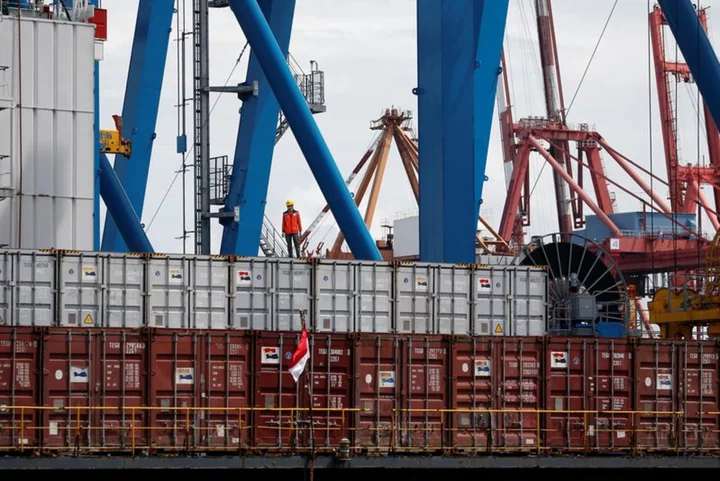 Indonesia April trade surplus beats forecast; exports, imports fall