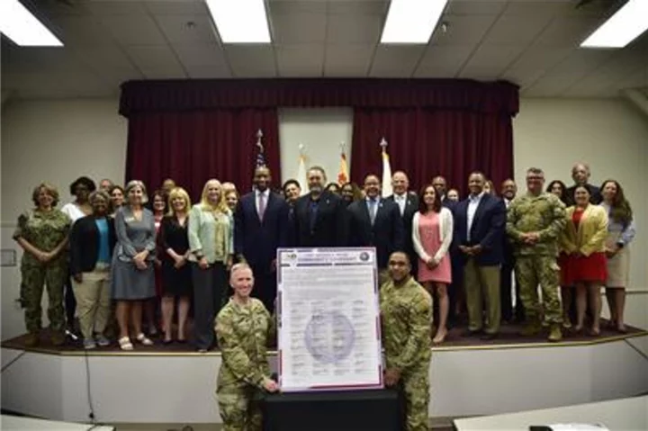 Fort Meade Named 2023 Great American Defense Community