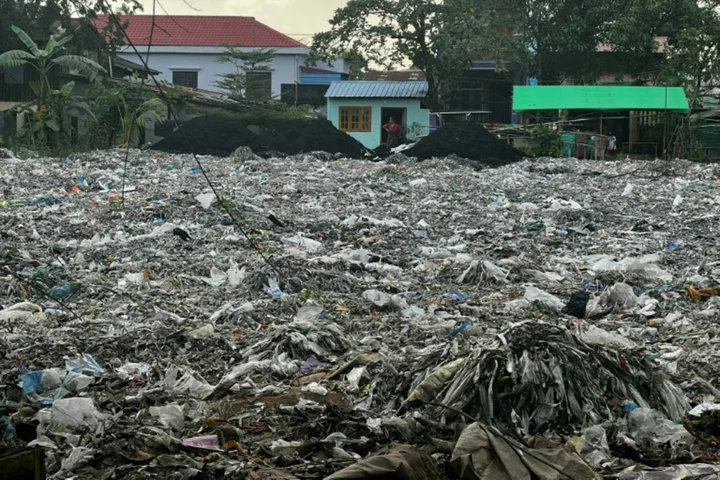 'Licence to hide': Western plastic waste dumped in Myanmar