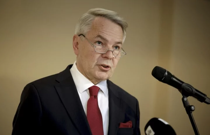 Finland's popular foreign minister announces bid to run in 2024 presidential election