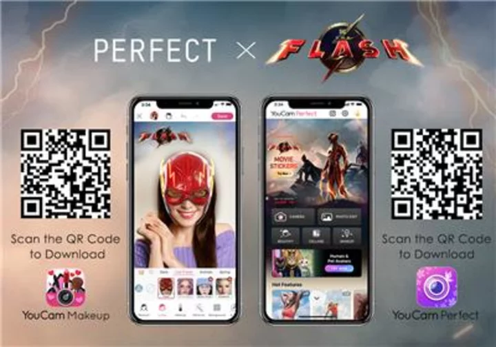 Perfect Corp. Partners with Warner Bros. Pictures for The Flash Interactive AR Movie Try-On Experience